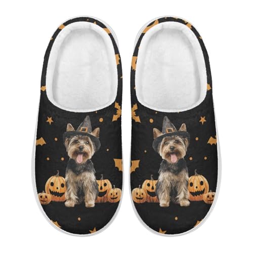 Womens Mens Home Slippers Memory Foam Thick EVA Sole Soft Slip On Non-Slip Fuzzy Outdoor Indoor House Slippers2