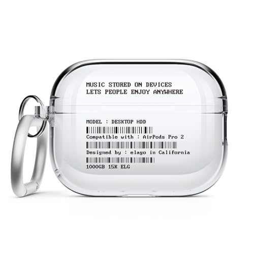 yelagoz AirPods Pro 2 Ή P[X Jri t ϏՌ NA Jo[  fUC TPU NAP[X [ Apple AirPodsPro2 GA|bcv 2 MQD83J/A MTJV3J/A Ή ] mon