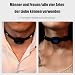 NAIXBTY SM Elektrische Schock Kragen Einstellbar Fetisch APP Control Kragen Paare Flirt Cosplay BDSM Hals Elektrische Schock Slave Kragen Für Männer Frauen Paare Spiel Halsband Schloss Halsbänder
