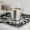 BNYD Heat Diffuser Plate for Gas & Electric Stove – Simmer Ring & Flame Reducer for Even Heat Distribution, Scorch Prevention & Slow Cooking #2