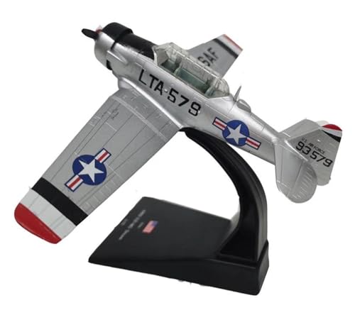 Fighter jet modelo de avión T-6L decorativo para estanterías de despachos y salones 2