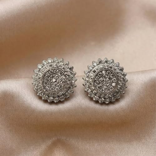 Image of Parasmoni Celestial Sunburst Pave Studs