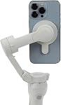 for DJI OM 6 Magsafe Adapter Clamp, Compatible with Gimbal Stabilizer DJI Osmo Mobile 6 / OM 5 / OM 4 / OM 4 SE