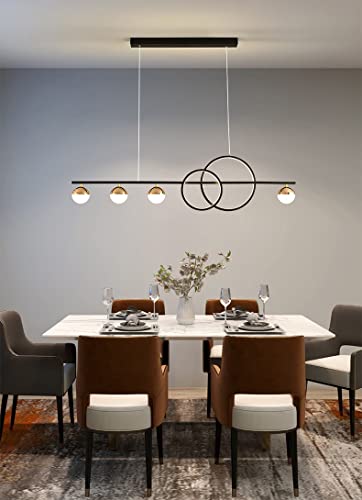 Lustre LED suspendu 48W à hauteur réglable 120cm et intensité variable par télécommande - 6