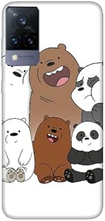 جراب موبايل مطبوع من السيليكون 209 بتصميم لطيف متوافق مع فيفو V21 4G، حافظة بسيطة، متعدد الألوان