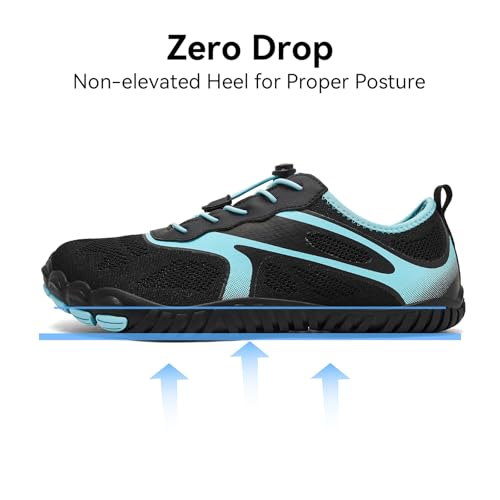 Image of HOBIBEAR Barefoot Shoes for Women Men Wide Toe Box Zero Drop Cross-Training Minimalist Unisex