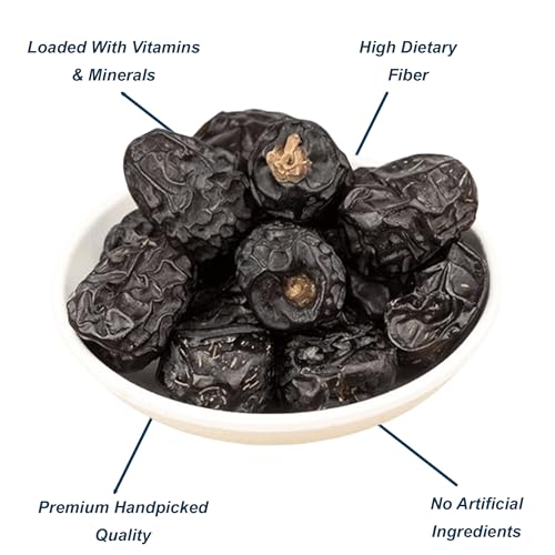 Image of NuttDry Premium Fresh Ajwa Dates Original 5kg (5 Packs Of 1kg) | Iron & Fibre Rich Naturally Sweet Without Added Sugar | Dry Fruits & Nuts | All Natural | No Preservatives | Khajur | Khajoor | Khejur