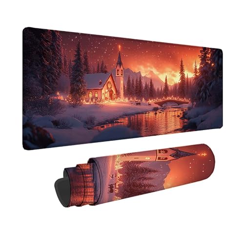 Tapis de souris gaming XXL antidérapant de 150cm pour PC portable et gamer