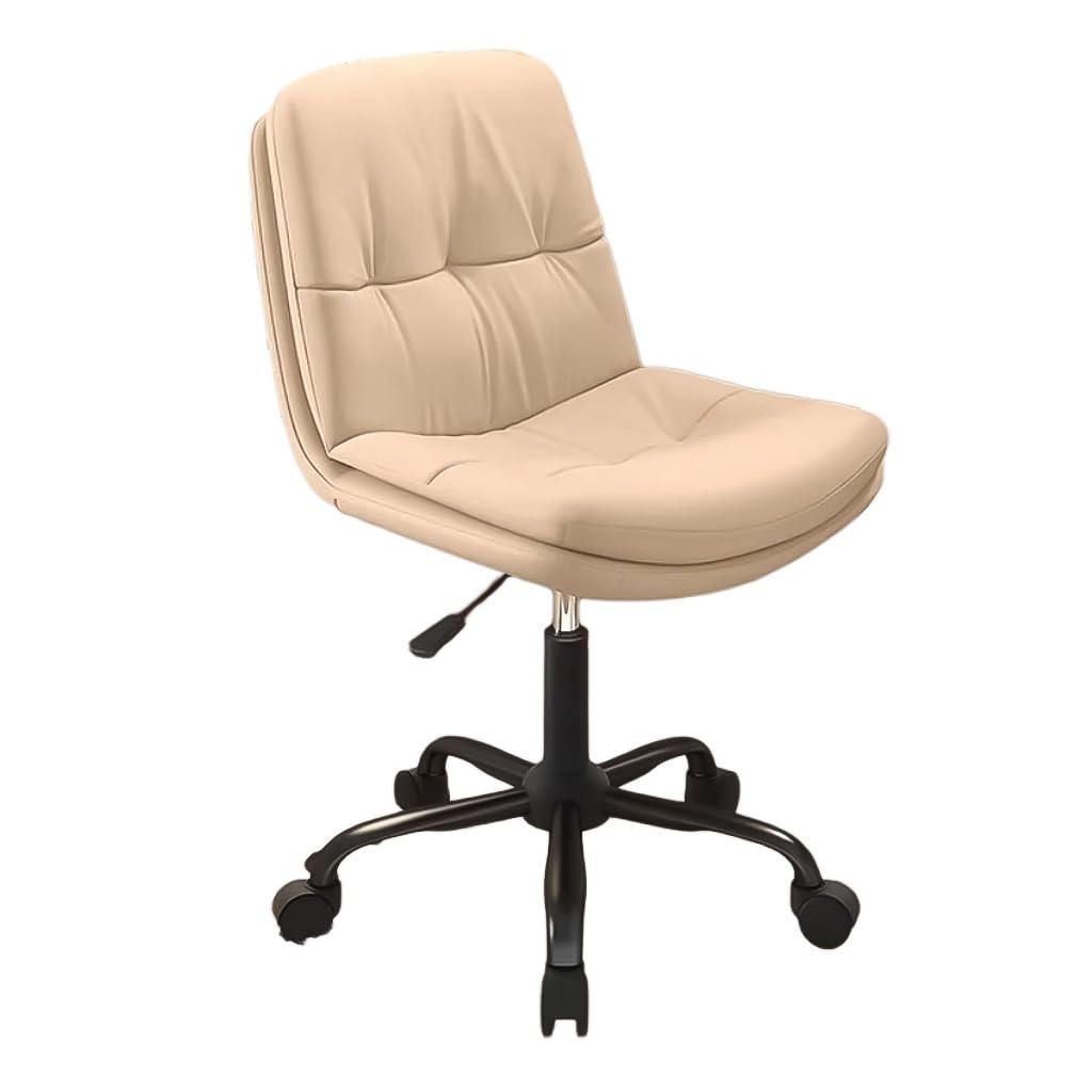 Chaise de bureau en similicuir de haute qualité au design rembourré et élégant