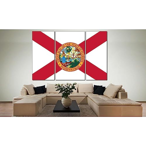 Toile Florida №835 ZELLART tableau d'art premium tendu 90 x 60 cm