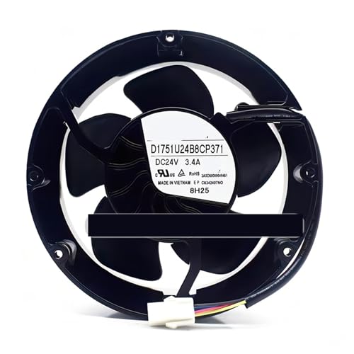 Ventilateur de refroidissement D1751U24B8CP371 pour remplacer un extracteur d'air de 24V en panne