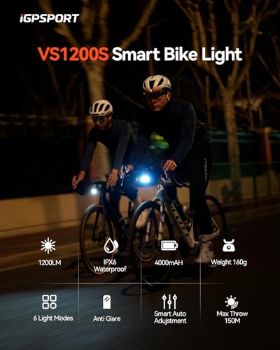 Image of iGPSPORT BSC300T Bike Computer with Bike Light Set