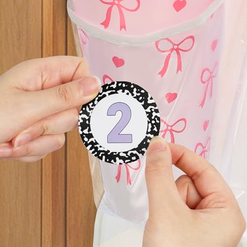 2-PCS-Water-Bottle-Organizer-for-Classroom-48-Pocket-PVC-Water-Bottle-Holder-with-Hydration-Station-StickersOver-the-Door-Hanging-Water-Bottle-Storage-Foldable-Wall-Mounted-Cup-Holder-for-School