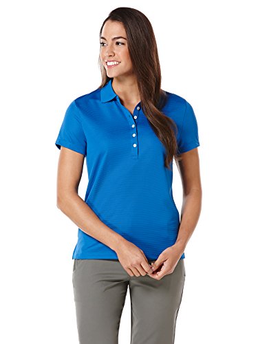 Callaway Women's Short Sleeve Ottoman Stretch Performance Golf Polo, Sun Protection, Moisture-Wicking (Available in Plus), Magnetic Blue, XX-Large - image 1
