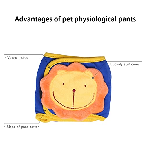 Image of Dog Diaper, Male Dog Belly Bands Physiological Pants Washable Reusable Soft Puppy Nappies Wraps for Small Dogs (XL, Elephant)