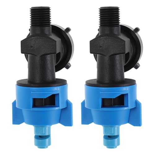 DRESSOOS 2pcs Agriculture Farm Irrigation Sprinkler Spray Heads - Barn Cooling System Nozzle - Rotating Sprinkler Head for Dairy Cow Pens for Farm