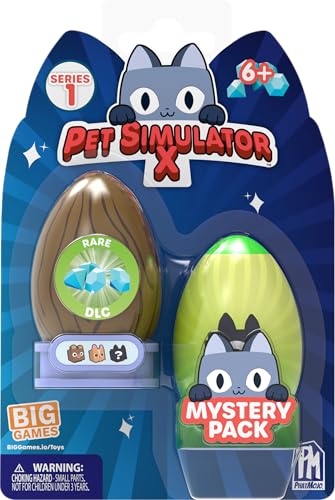 Pet Simulator X Mystery Pets Lot de 2 Figurines