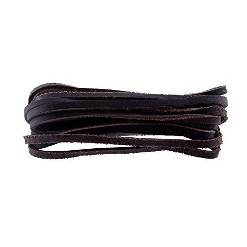 Buy SHOESHINE Leather Shoelace Genuine leather shoe laces for boat