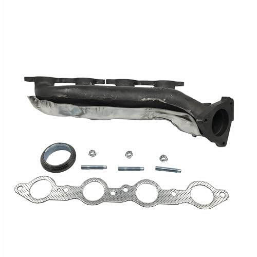 Image of Exhaust Manifold & Gasket Right Passenger Side RH Compatible with 2002-2017 Chevry Avalanche Silverado Express GMC Sierra Savana Yukon XL Cadillac Escalade Hummer Workhorse 674-732 12616286