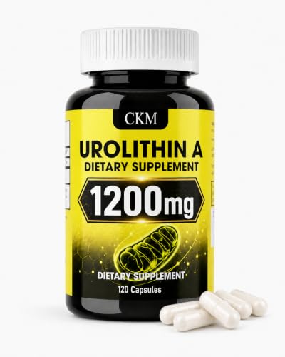 CKM Urolithin A Supplement 1200mg for Men & Women 120 Capsules