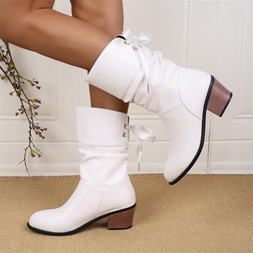 Bottines à lacets antidérapante et légères pour femme - 7