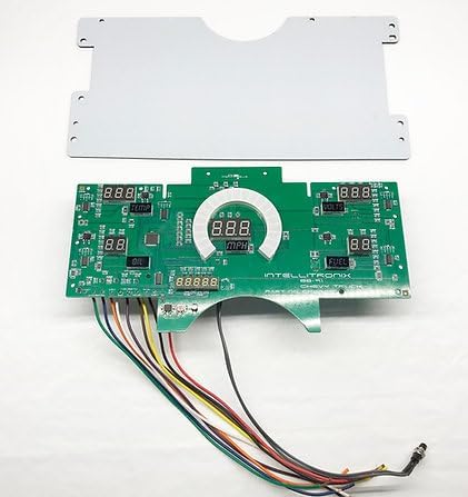 Miniatura 3 de Intellitronix DP6005B Panel de Medidor Digital LED 1988-1991 Chevy Truck Royal Blue