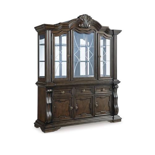 Signature Design by Ashley Maylee Classic 3-Drawer Dining Buffet with