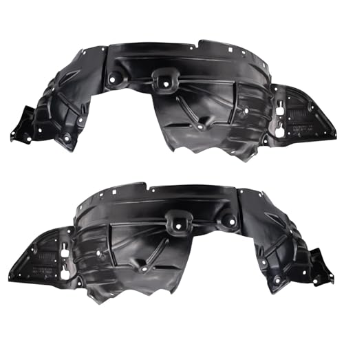 Image of TRQ Front Inner Fender Liner Set Compatible with 2016-2021 Mazda CX-3 MA1248148 MA1249148