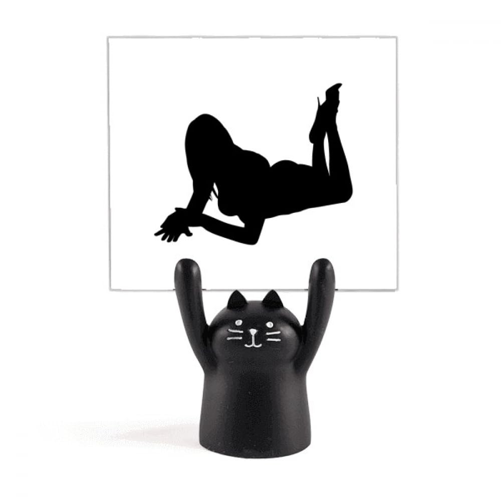Porte-mémo chat noir pour ne plus jamais perdre vos notes importantes - 4
