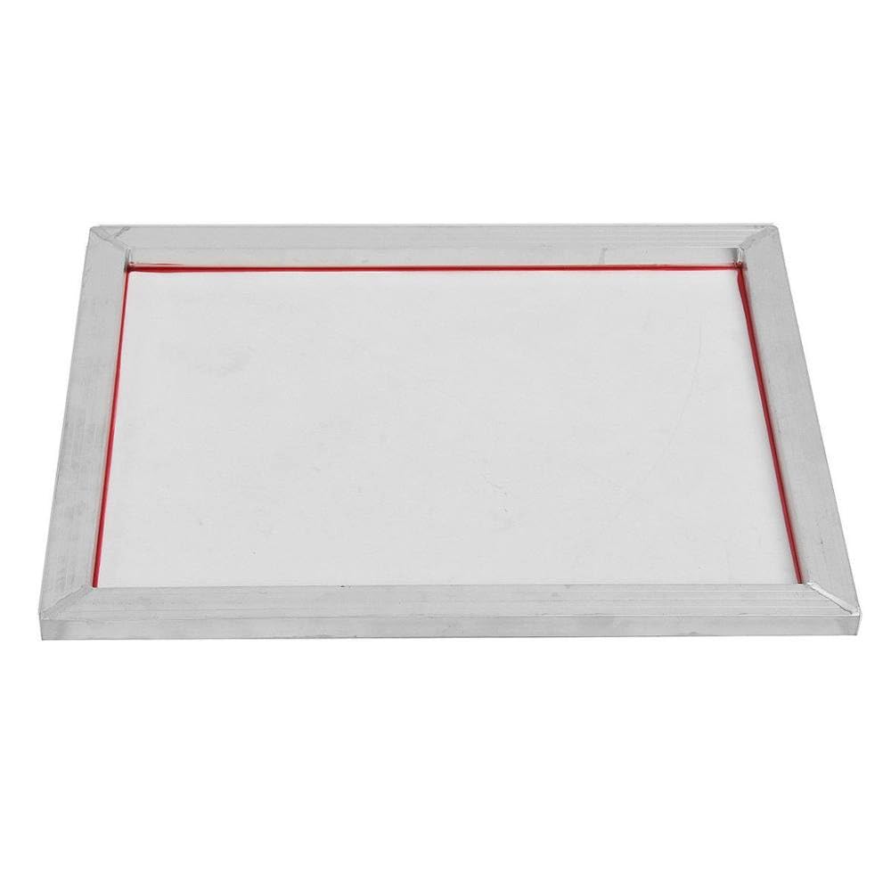 Rama Aluminiowa Do Sitodruku 20x30cm/30x40cm - Siatka Poliestrowa 20T/80T/120T Do PCB, Tkanin, Koszulek - 1 Szt.(30x40cm,150T(380M))