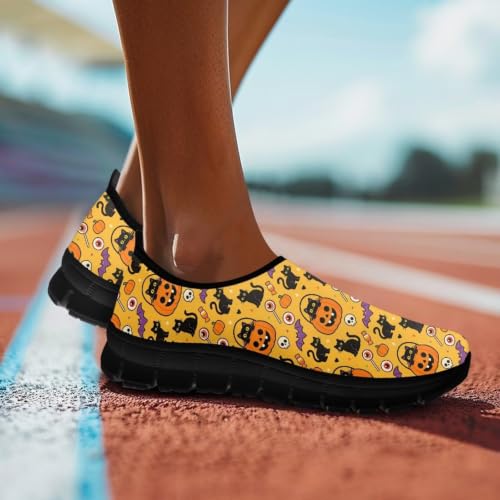 Image of Womens Slip On Walking Shoes Non Slip Loafer Breathable Holiday Travel Shoe Lightweight Casual Low Top Sneakers SizeUS 5.5-11.5