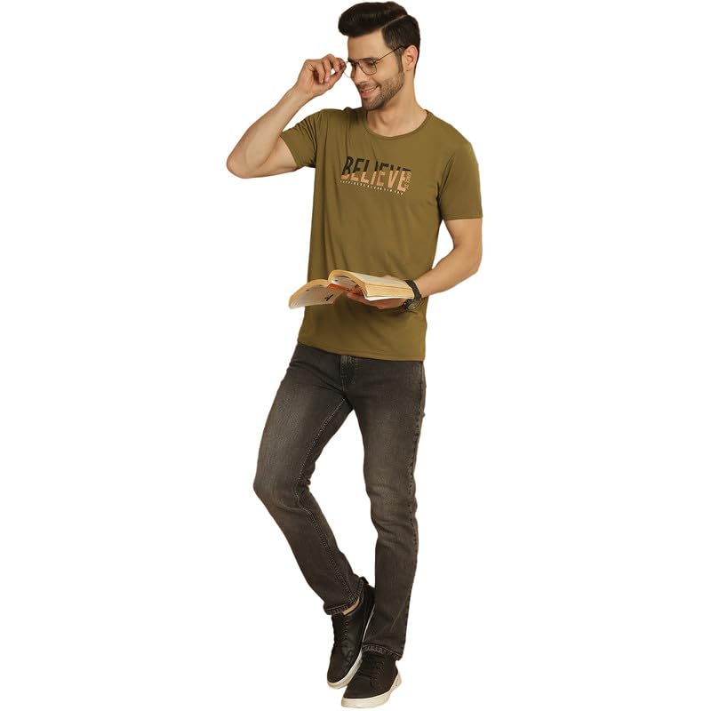 Image of Mack Jonney Regular Fit Mens Tshirts(Pack of 1-MACK632078)