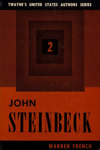 John Steinbeck : Twayne's United States Authors... B005D6011Y Book Cover