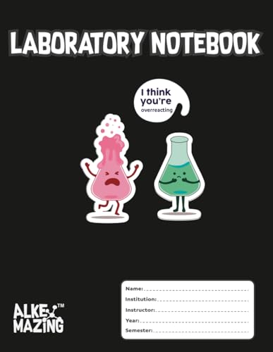 Chemistry Student Lab Notebook: Cornell Notes-Grid Format