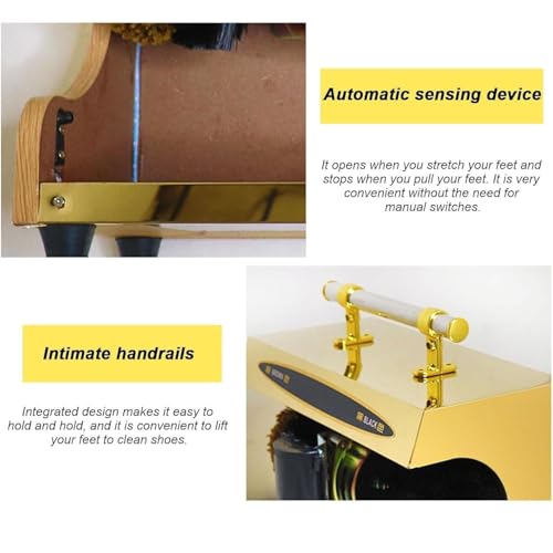 Lucidatrice elettrica per scarpe, design completamente automatico per uso domestico e commerciale in spazi pubblici, hotel, uffici e banche