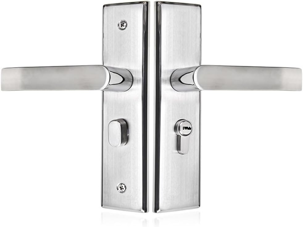 304 Stainless Steel Interior Door Lock Project Lockset Universal Room Door Latch