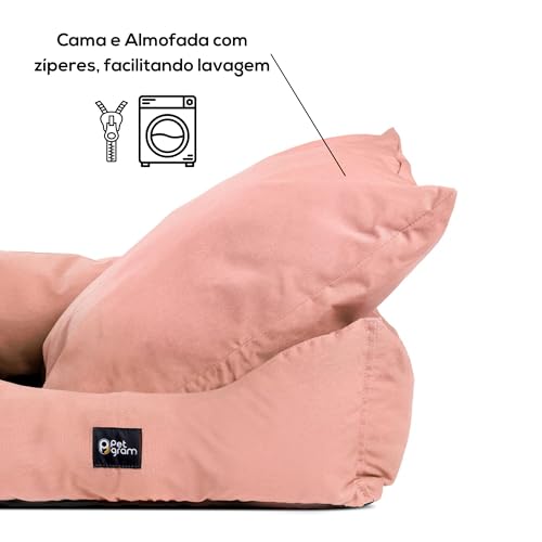 Cama Pet Impermeável e Lavável para Cachorros, Petgram - com Tratamento Antimicrobiano G (70cm x 62c