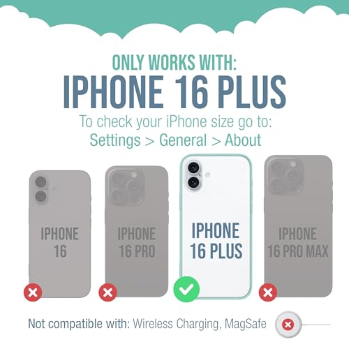 Image of Smartish - Leaf Me Alone - iPhone 16 Plus Wallet Case - Wallet Slayer Vol 1 [Slim + Protective] Credit Card Holder - Fits iPhone 16 Plus
