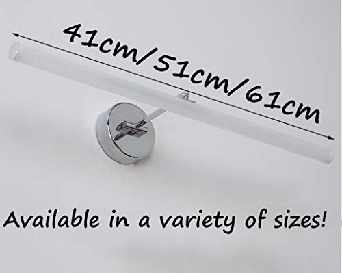 Lampe de miroir de bain LED 51cm 10W étanche pour armoire de toilette - 4