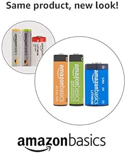 Amazon Basics 48 Pack AA High-Performance Alkaline Batteries, 10-Year Shelf Life, Easy to Open Value Pack
