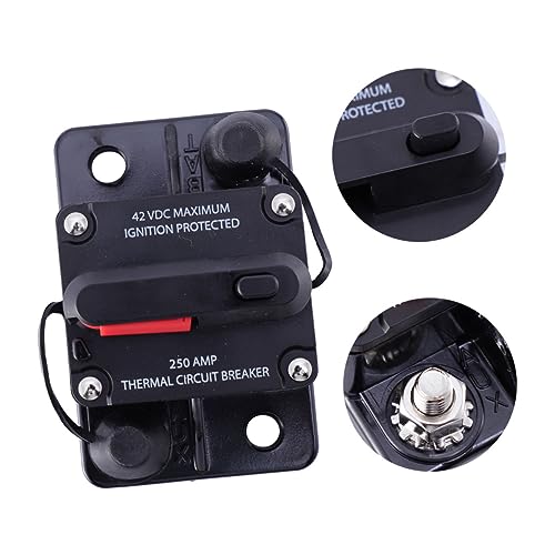 Gadpiparty 3Pcs Fusível De Carro Disjuntor Automático Inversor De Fusível De Reinicialização Automát