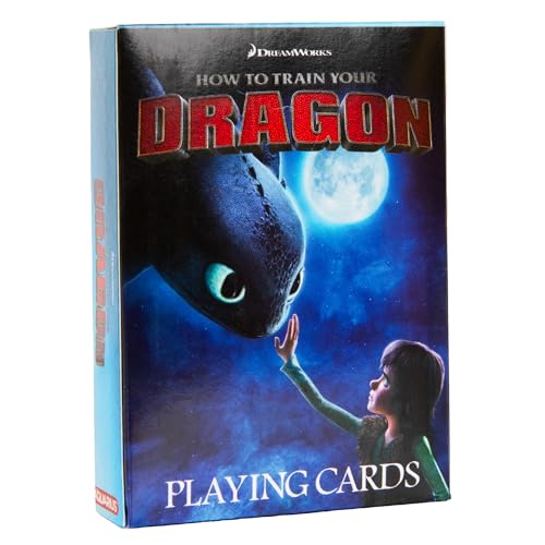 Aquarius How to Train Your Dragon Themed Playing Card Deck for Your Favorite Card Games - Officially Licensed Merchandise & Collectibles