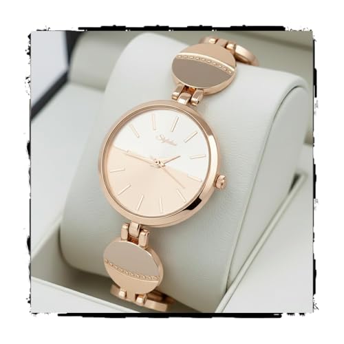 STYLEDOSE Women’s Elegant Silver-Tone Bangle Watch Women Analogue...