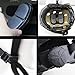 Detachable Full Face Tactical Helmet Mask and Goggles Set, for Hunting Shooting Outdoor CS, Airsoft Paintball(Black)