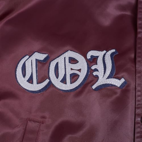 Image of Pro Standard Mens NHL Old English Satin Jacket