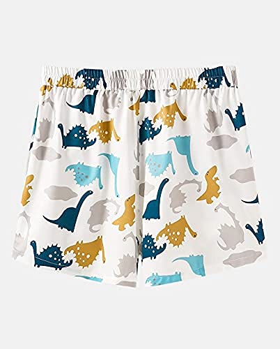 Image of Men's Poly Lycra Digital Printed Shirts with Pajama Shorts Night Suit Set