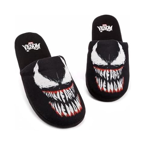 Chaussons Marvel Symbiote Noir Cover
