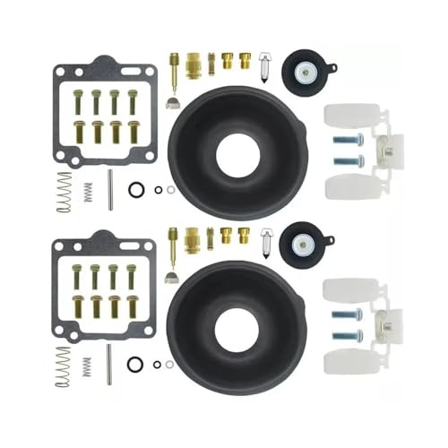 Kit de réparation de carburateur pour XV750 Virago 1988-1998 avec membrane et pointeau