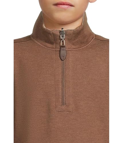 Johnston & Murphy Boys' Reversible Solid Quarter Zip (Big Kid)3