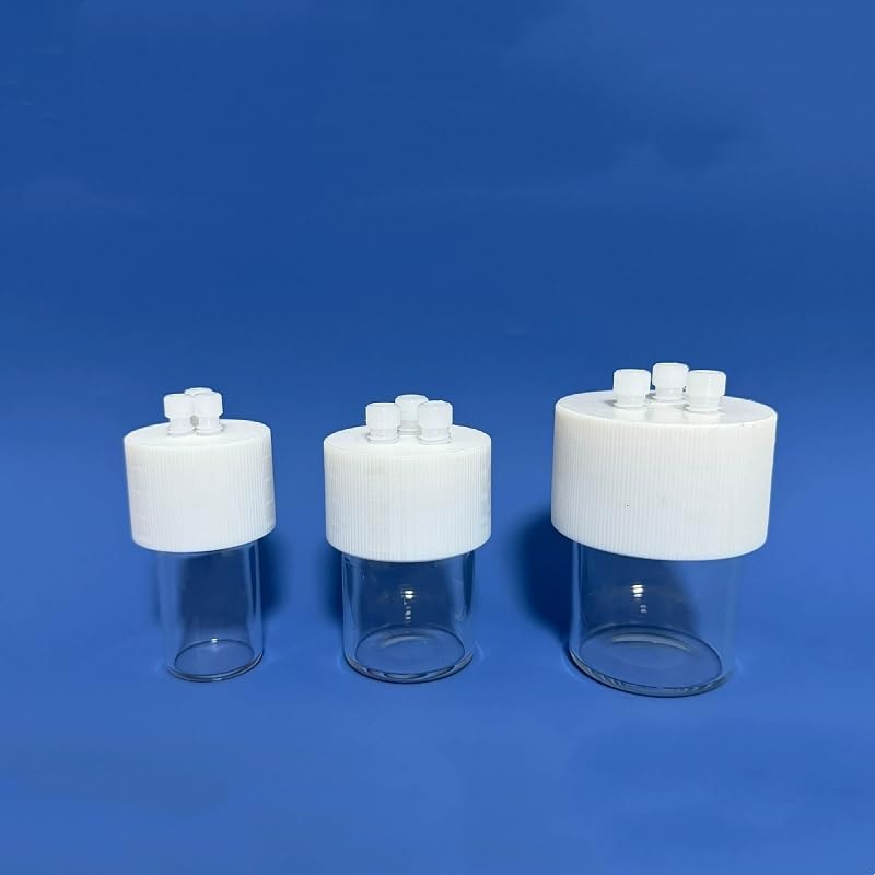 Celda electrolítica microsellada for sistemas electroquímicos de tres electrodos - Celda de vidrio personalizable(50ml)